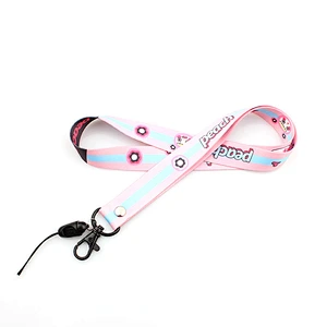 Fashion custom design heated transfer lanyard