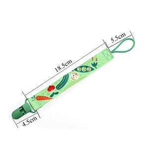 High quality eco-friendly plastic baby plastic pacifier clips