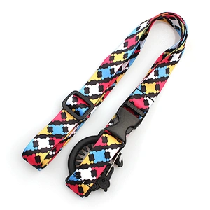 Popular heat transfer printed lanyard neck strap with bottle holder