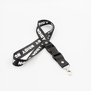 Custom lanyard with satin material for wallet