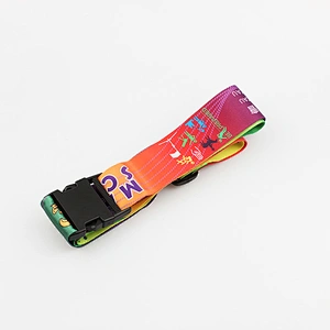 Adjustable personalized luggage straps custom travel belt