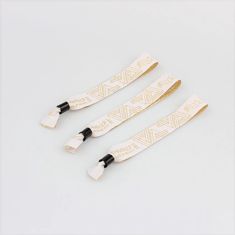 2019 gift item woven wristband with your own logo for gym