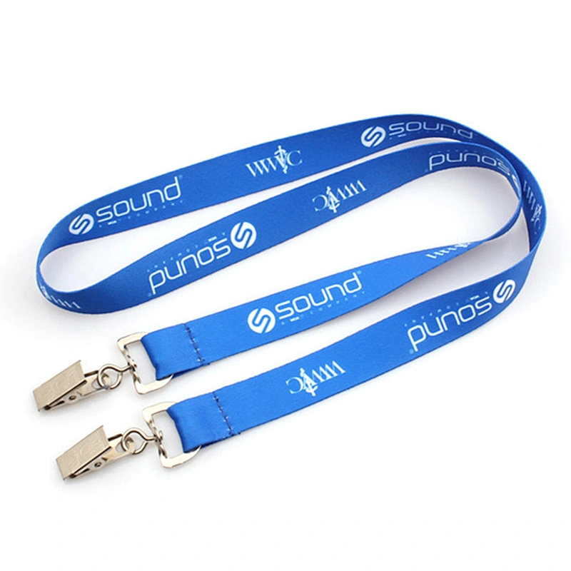 New Fashion Cheap Price Double clip lanyard