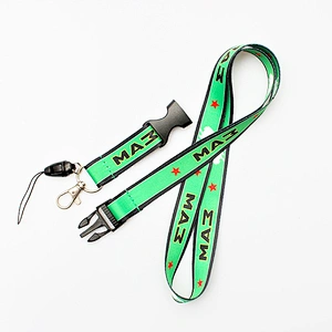 Full color printing custom dye-sublimation fashion lanyard