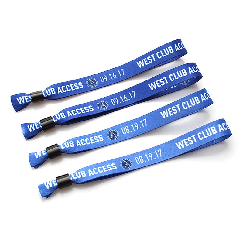 Sublimation printed cheap custom identification wristband