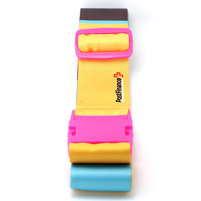 High quality quick release elastic custom design free luggage belt