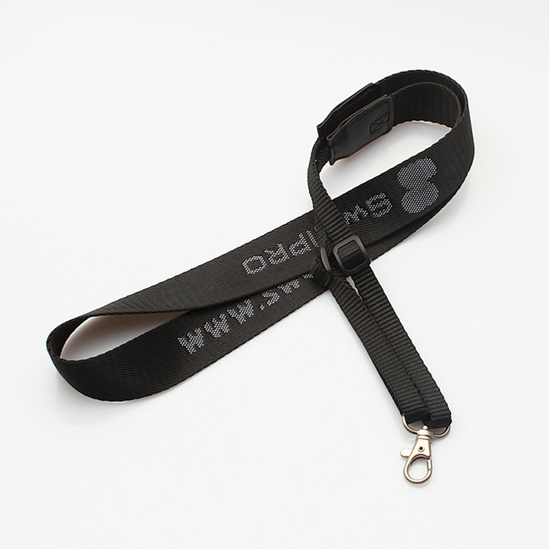 High quality attractive advertising woven print cool camera neck strap