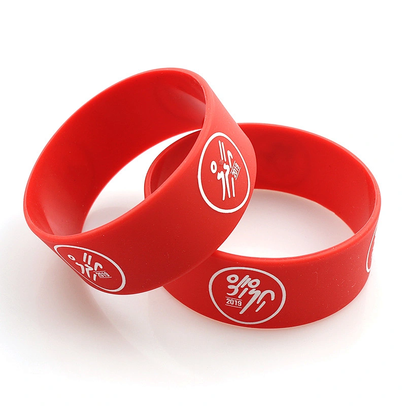 Custom promotional souvenir fabric bracelet for festival