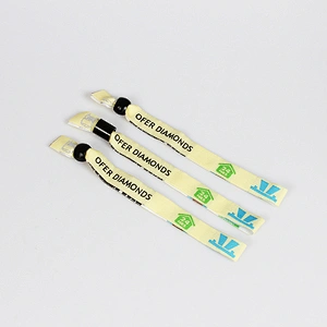 Factory Production Custom Polyester Woven Wristband for Events