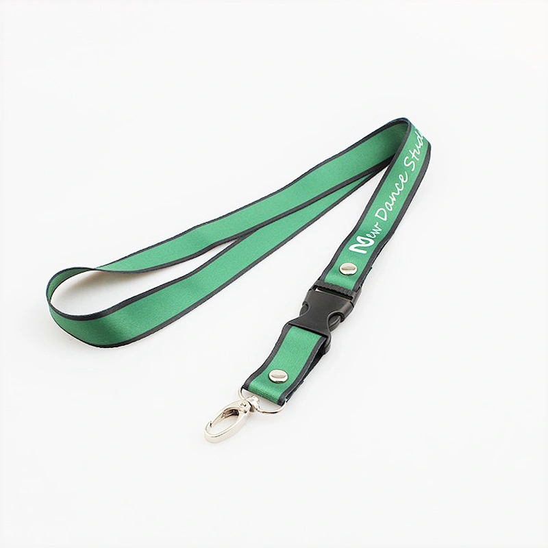 Custom lanyard with satin material for wallet