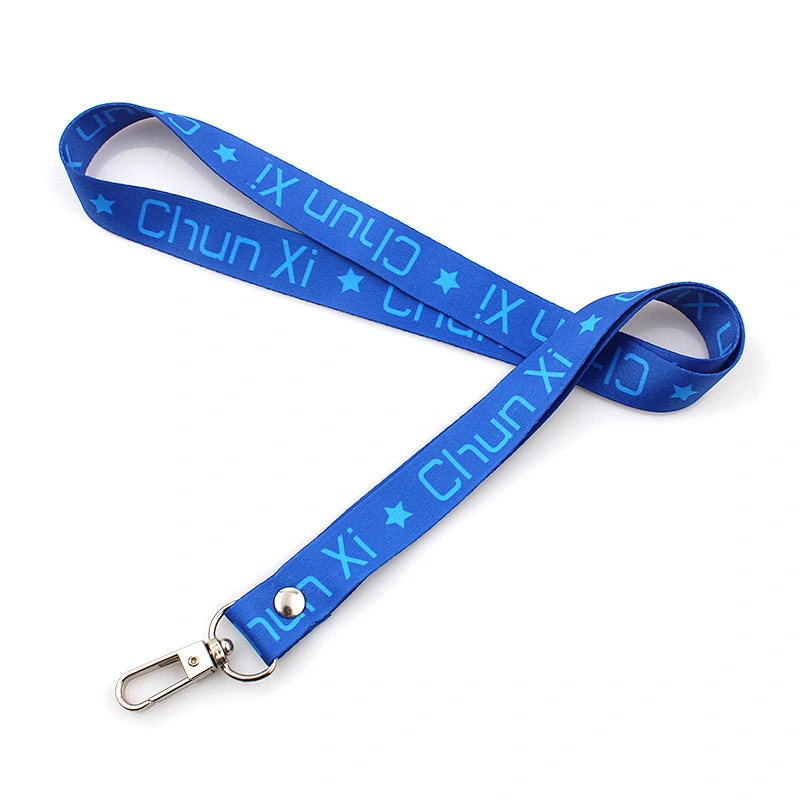 Wholesale promotional polyester sublimation printing lanyard