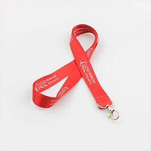 Flat polyester cheap personalize single custom sublimation lanyard