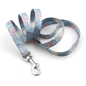 Hot Selling Custom Polyester Sublimation Cute Long Dog leash