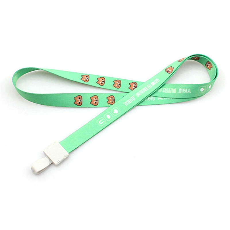 Pantone color custom logo sublimation lanyard