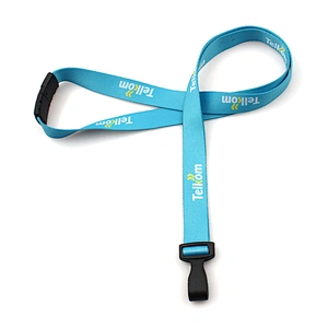 Cheap Funny Holder Printed Polyester Lanyard with Custom Logo and No Minimum Order