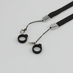 2019 New Products Custom Logo Lanyard Vape With Silicone Ring E-cig