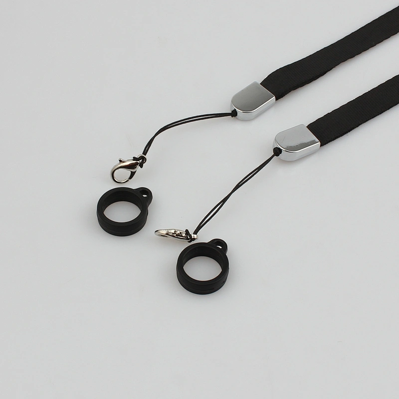 2019 New Products Custom Logo Lanyard Vape With Silicone Ring E-cig
