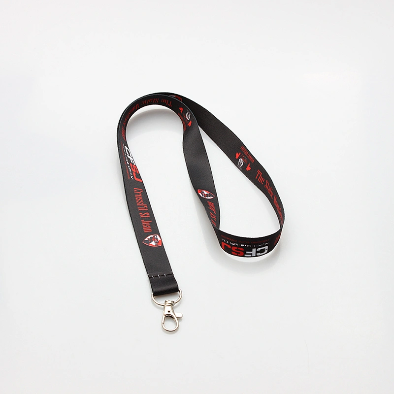 Comfortable Wholesale Polyester Cheap Custom Printed Lanyards No Minimum Order