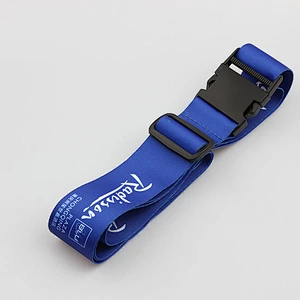 Bright color free design adjustable suitcase luggage straps travel buckle belt