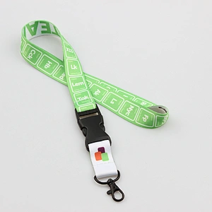 Custom pretty good quality polyester lanyards no minimum order