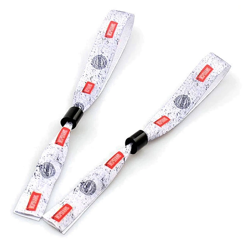 Best price dye sublimation wedding ribbon bracelets with buckle