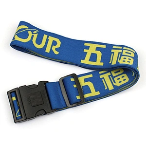 Low cost professional personalized elastic belt luggage strap