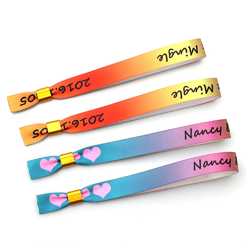Chinese factory price best selling new products wristband polyester material