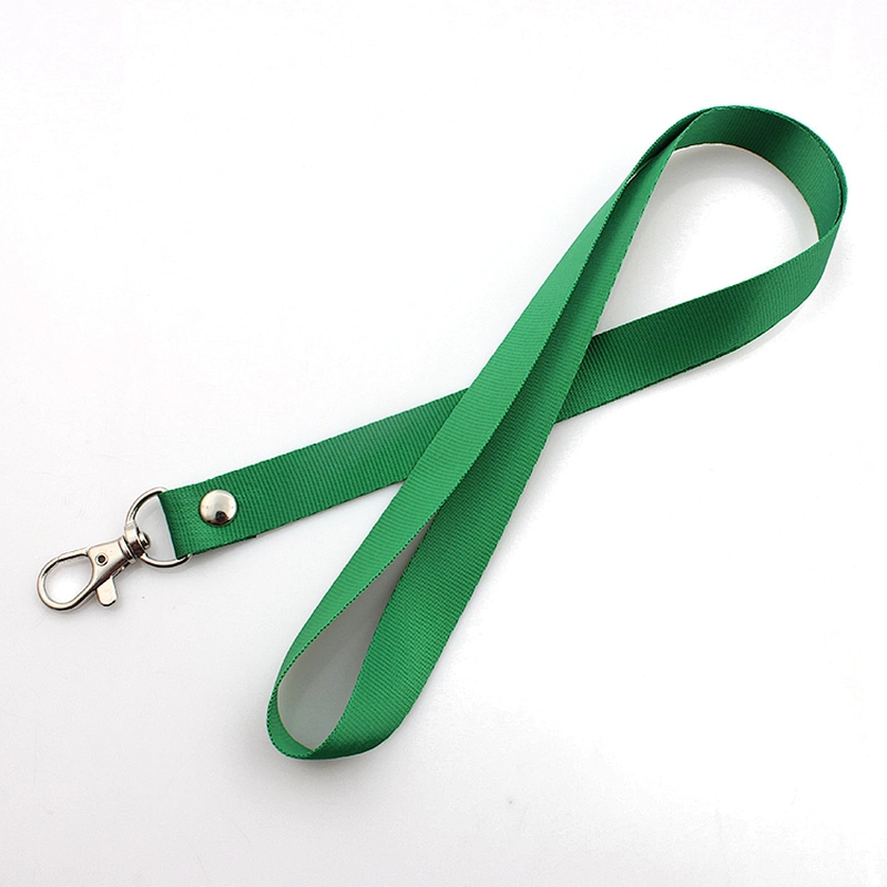 Wholesale universal neck flat  lanyard with metal hook