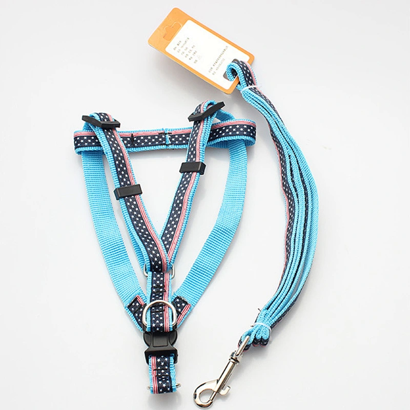 High quality eco-friendly double layers handle dog leash harness