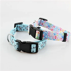 Stylish Polyester Dog Collar with Sublimation Printing