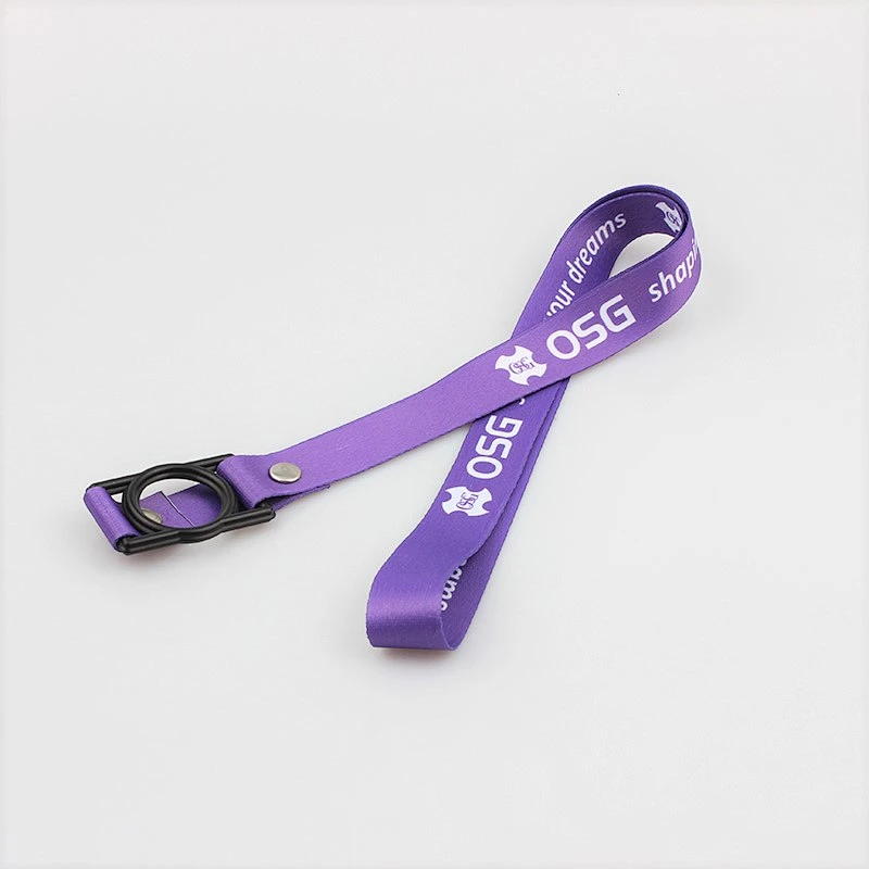 Promotional cheap water bottle holder wine glass lanyard