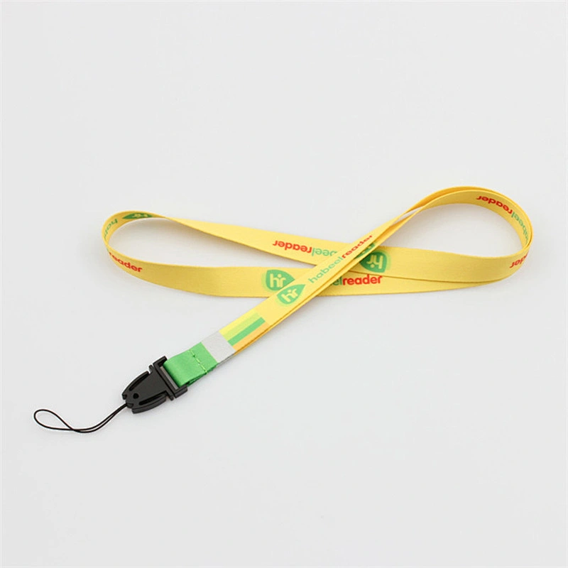 Hot Sale colorful neck lanyard with metal hook for meeting
