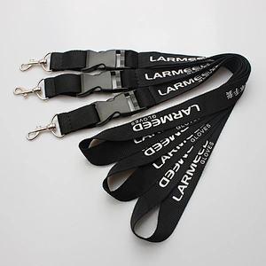 2019 hot sale sublimation custom polyester OEM lanyard free sample
