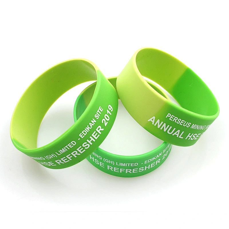 Cheap gift items new silicone bracelet wrist bands