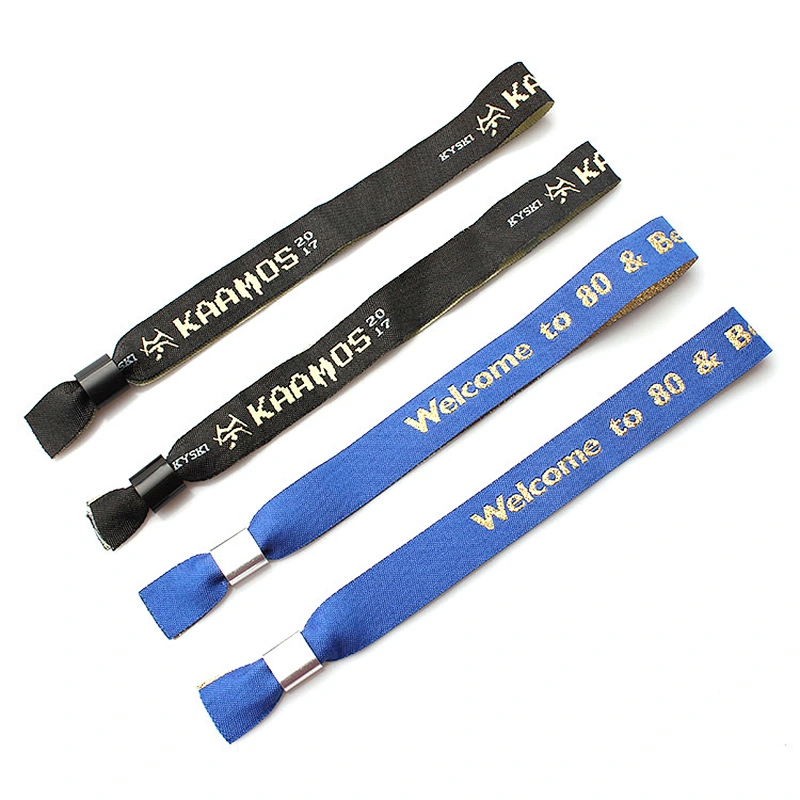 Personalized custom woven smart wristband for world cup