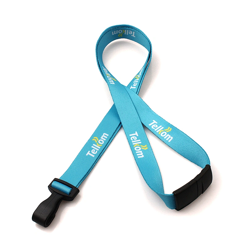 Cheap Funny Holder Printed Polyester Lanyard with Custom Logo and No Minimum Order
