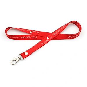Professional manufacturer polyester neck lanyards wholesale in bulk