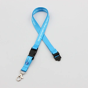 Wholesale custom printing police lanyard whistle cord