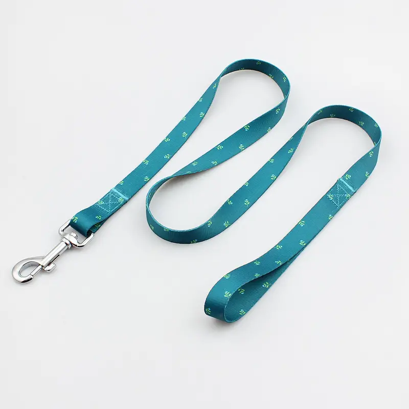 100% Organic Eco-friendly Bamboo Fiber Adjustable Dog Leash