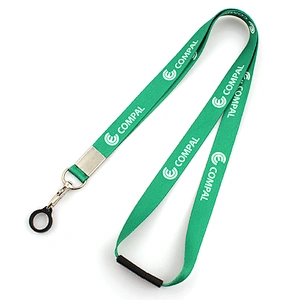 Factory custom ego vape pen e cigarette lanyard personalizado with silicone ring