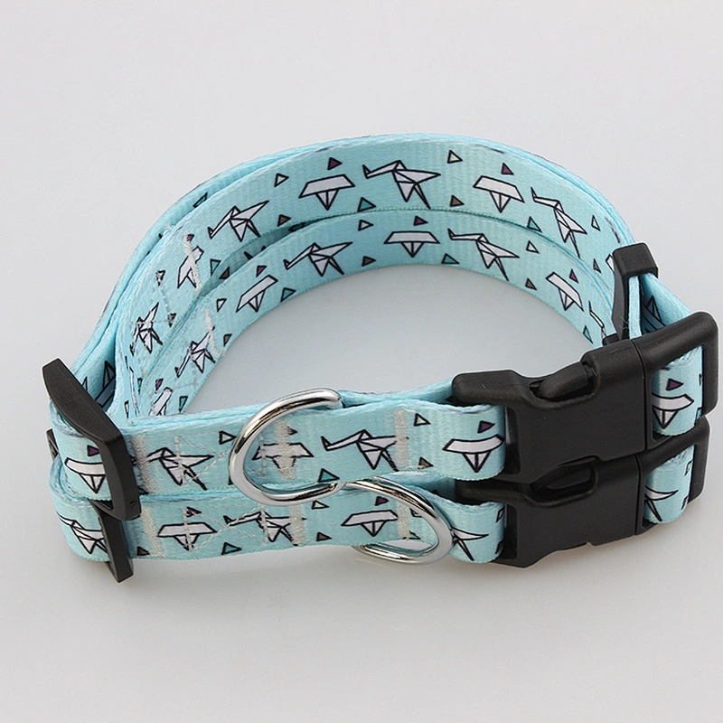 Personalized design free premium dog leash and collar sets