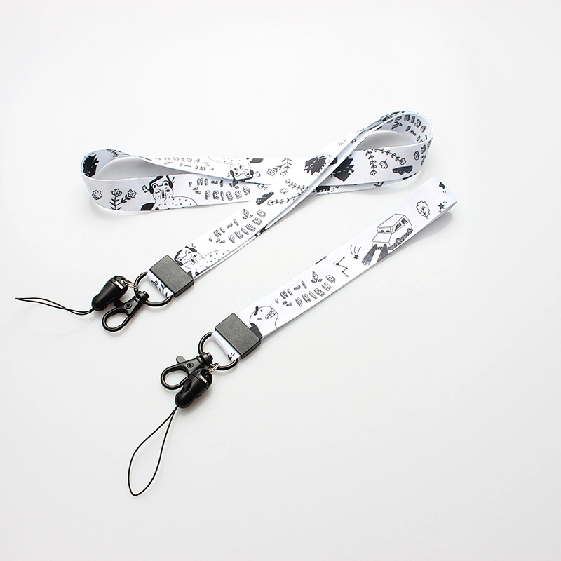 Soft Sublimation Cheap Printed Neck Lanyards