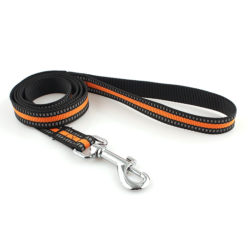 Top quality reflective custom logo durable dog walking leash