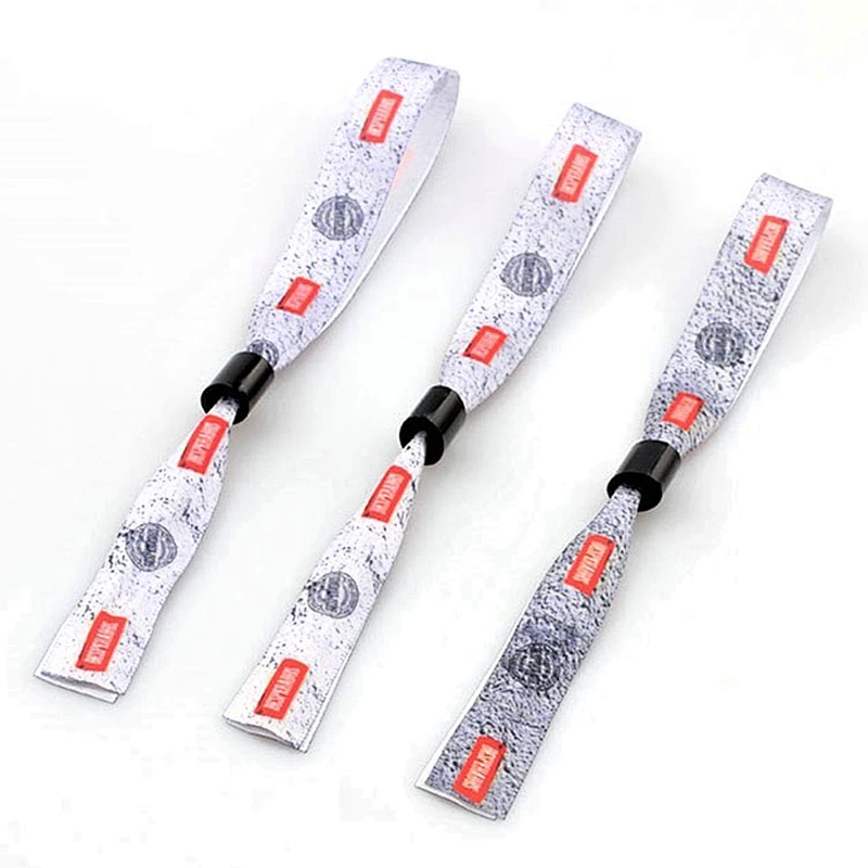 Best price dye sublimation wedding ribbon bracelets with buckle
