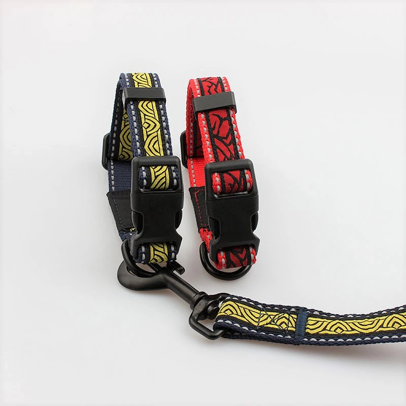 Factory directly sale pet supply wholesale Dog Collar and Leash set Products