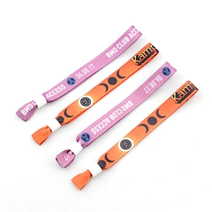 Full-color customized sublimation entry wristbands for event