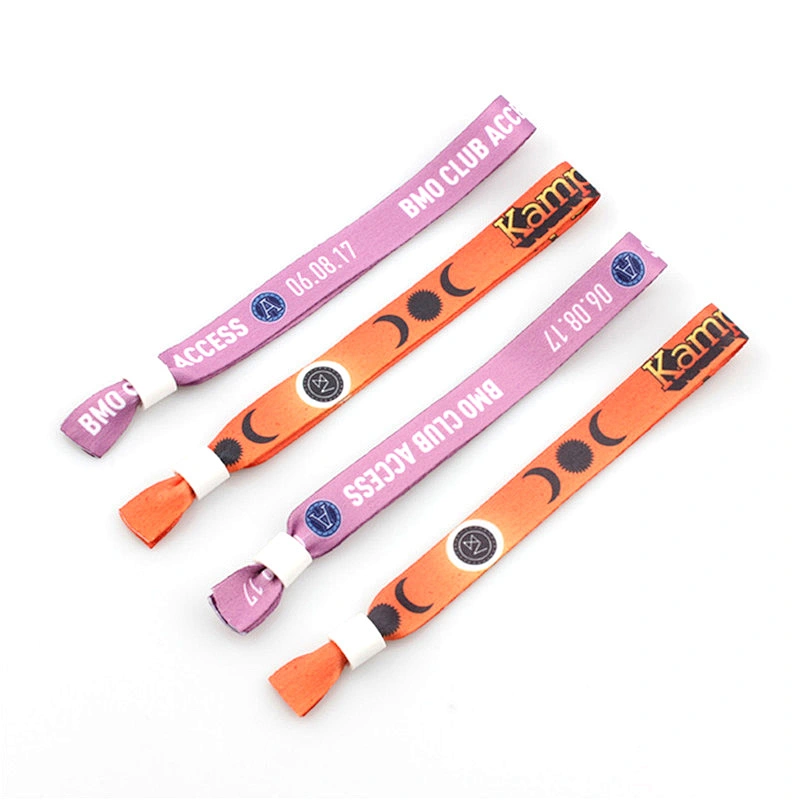 Full-color customized sublimation entry wristbands for event