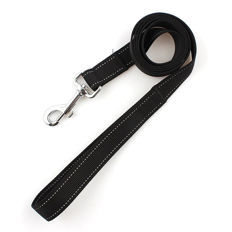 Custom pet training nylon dog lead leash swivel hook