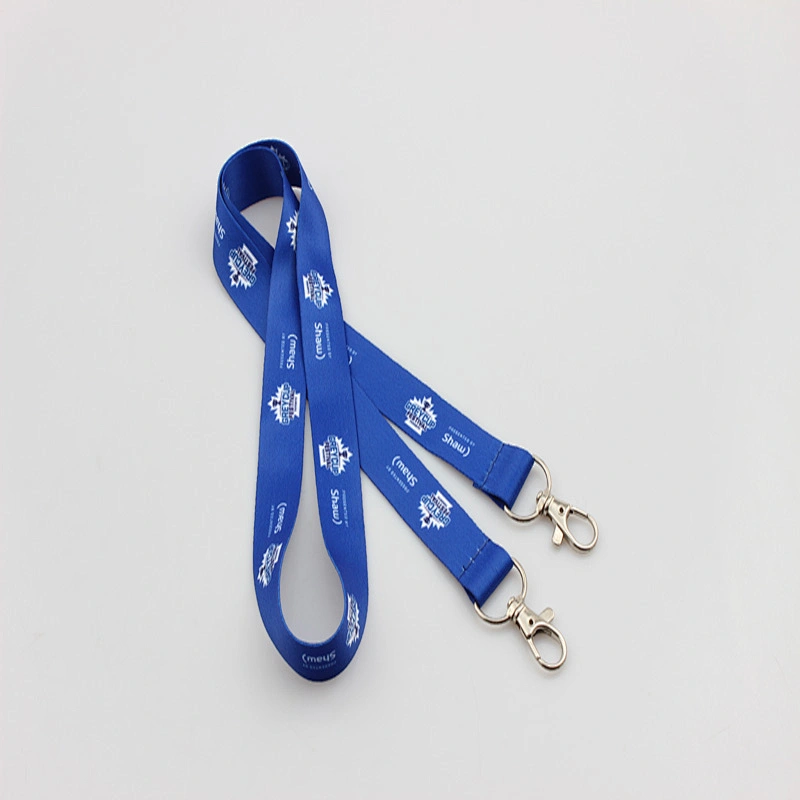 Promotional Printing Polyester Lanyard With Logo Custom No Minimum Order
