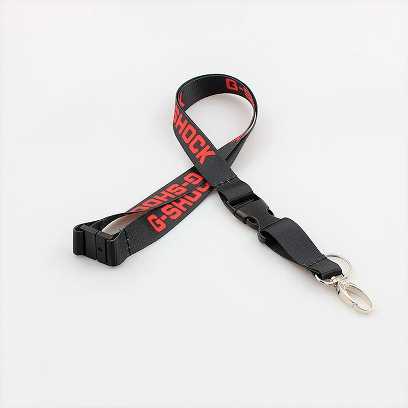 Manufacturing high quality cheap custom design polyester neck lanyard for company